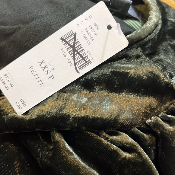 Anthropologie The Somerset Maxi Dress: Velvet Edition  size XXSP NWT - Picture 6 of 12